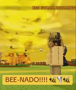 A sneak-peek of the Bee-Nado admin weather
