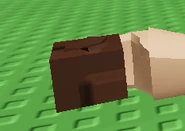 Chocolate mutation on a Blueberry