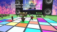 Player during Disco, before the Monster Mash