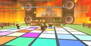 Player during Disco and Monster Mash
